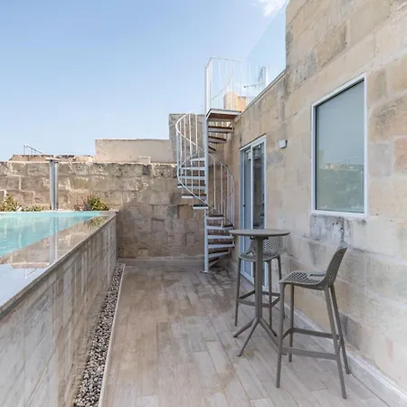 Authentic Maltese Boutique With Rooftop Pool - Moon Townhouse - Iconic Views Of Valletta And Grand Harbour Dom wakacyjny